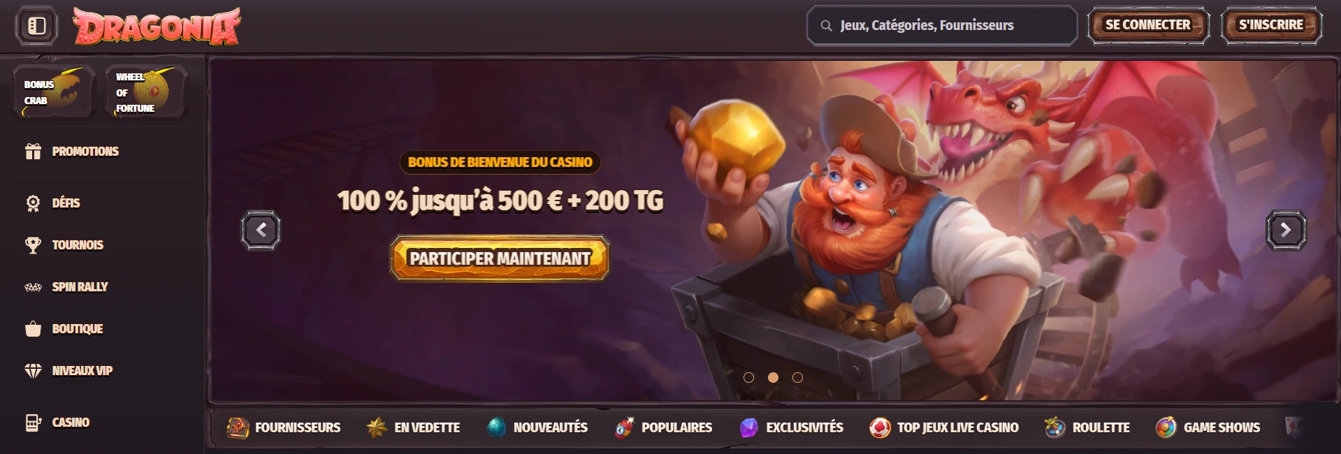dragonia casino en ligne
